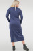 Платье «Нора» синего цвета 