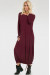 Сукня «Елла» бордового кольору