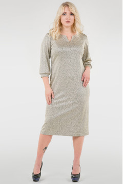 Tessa dress in gold color