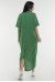 Платье «Огаста» зеленого цвета