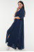 Сукня «Аліша» темно-синього кольору