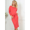Coral dress 