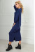 Платье  «Двина» синего цвета