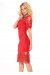 Платье «Эмилия» красного цвета