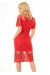 Платье «Эмилия» красного цвета