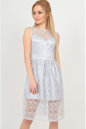 Сукня «Стейсі» сріблястого кольору