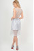 Сукня «Стейсі» сріблястого кольору