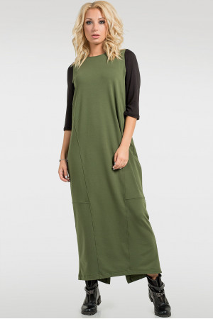Сукня «Муран» кольору хакі