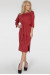 Сукня «Савоярді» червоного кольору