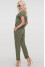 Khaki Zaza Overalls