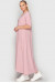 Платье «Мейбелл-лето» розового цвета