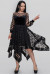 Платье «Вирджин» черного цвета