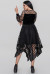 Платье «Вирджин» черного цвета