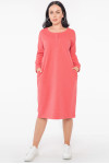 Coral dress 
