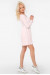 Сукня «Міретта-міні» блідо-рожевого кольору