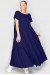 Платье «Баркли» темно-синего цвета