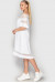 Платье «Элфи» белого цвета