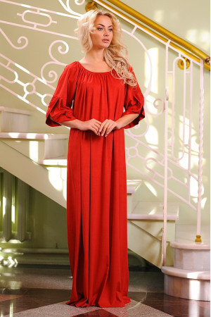 Платье «Джена» красного цвета