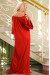 Платье «Джена» красного цвета