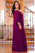 Платье «Джена» бордового цвета