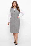 Gray sundress "Romi"