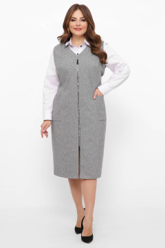 Сарафан «Ромі» сірого кольору