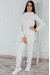 Домашній костюм «Дарен» білого кольору