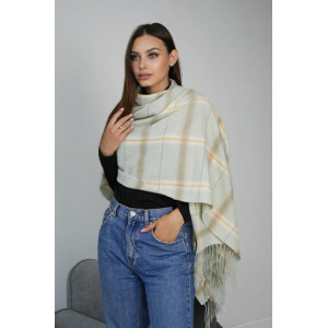 Палантин «Альба» м'ятного кольору