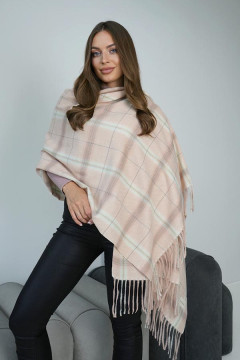 "Alba" stole, powder-colored