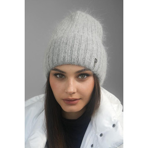 Шапка «Віторія» сірого кольору
