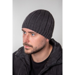 Шапка "Варг" цвета графит.