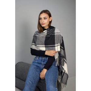 Палантин «Лаціо» чорного кольору