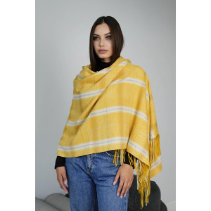 Палантин «Альба» жовтого кольору