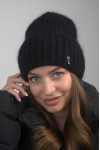 Шапка «Віторія» чорного кольору