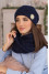 Set "Christel" denim color
