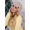 "Duran" cap, light coffee color