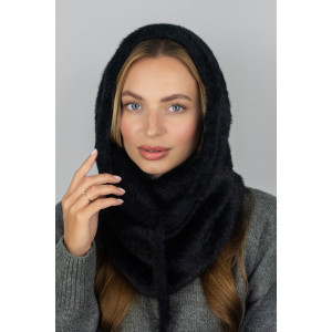 Шапка-труба «Діас» чорного кольору