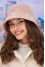 Warm powder-colored Felicity Panama hat