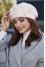 Cream-colored beret "Tiana"