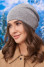 "Zoe" hat, gray