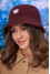 Warm Panama "Lounge" burgundy color