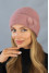 Dark powder colored Freya hat