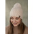 Cream-colored Foxy hat