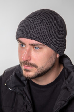 Men's balaclava hat "Troy" graphite color