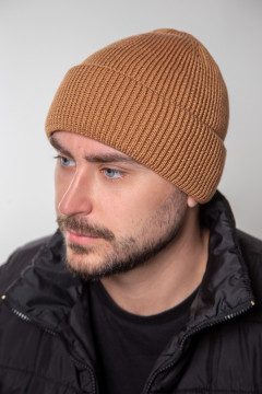 Men's balaclava hat "Troy" in coyote color