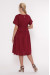 Сукня «Мелісса» бордового кольору