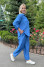 "Martin" suit in cornflower color
