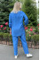 "Martin" suit in cornflower color