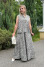 White "Grace" suit with stone print