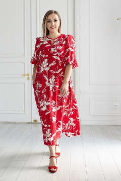 Dress "Cindy" red